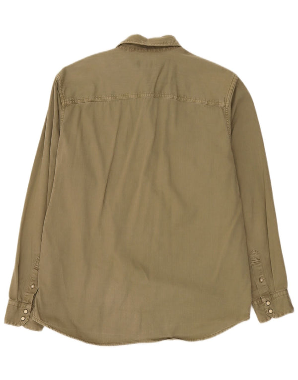 Camicia di jeans da uomo Jack & Jones XL Cachi
