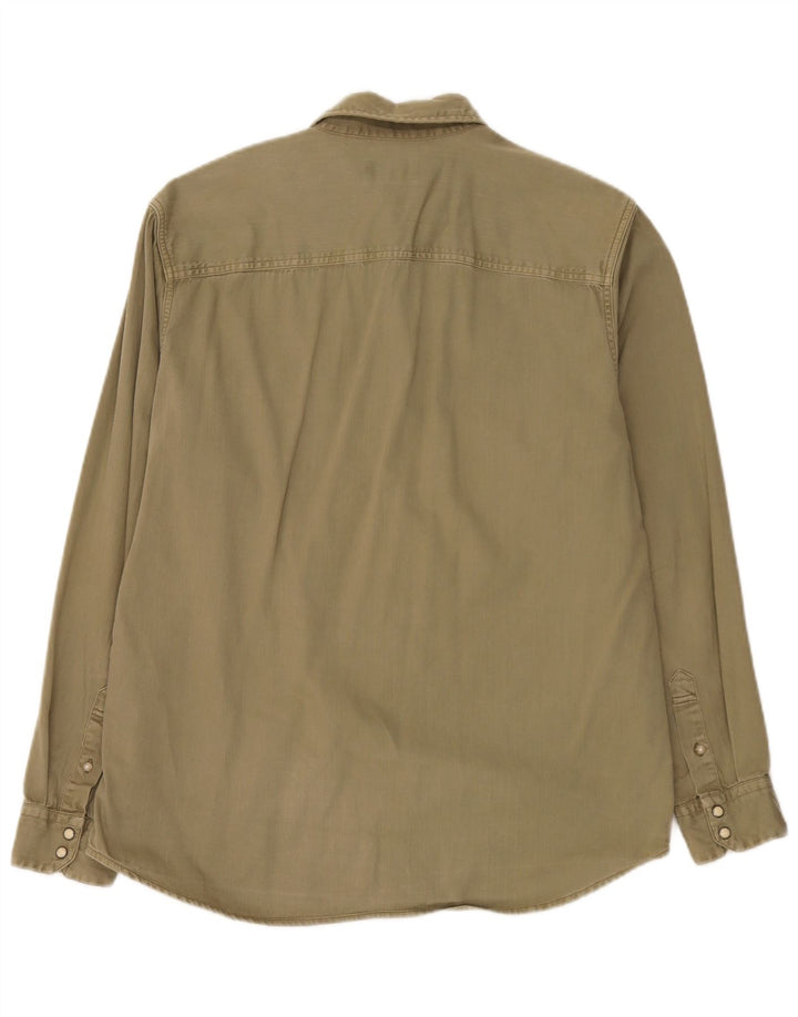 Camicia di jeans da uomo Jack & Jones XL Cachi