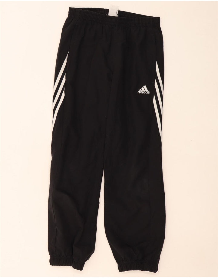 Pantaloni da tuta ADIDAS da ragazzo Joggers 11-12 anni Large Nero Poliestere