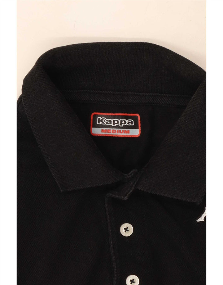 Polo Kappa da uomo media nera