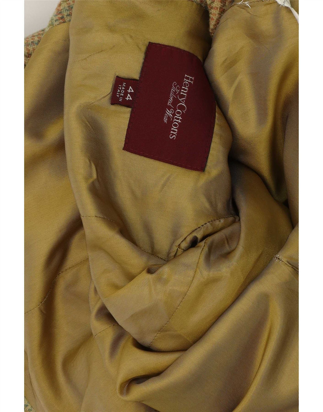 Giacca blazer a 3 bottoni da donna Henry Cottons IT 44 pied de poule verde medio