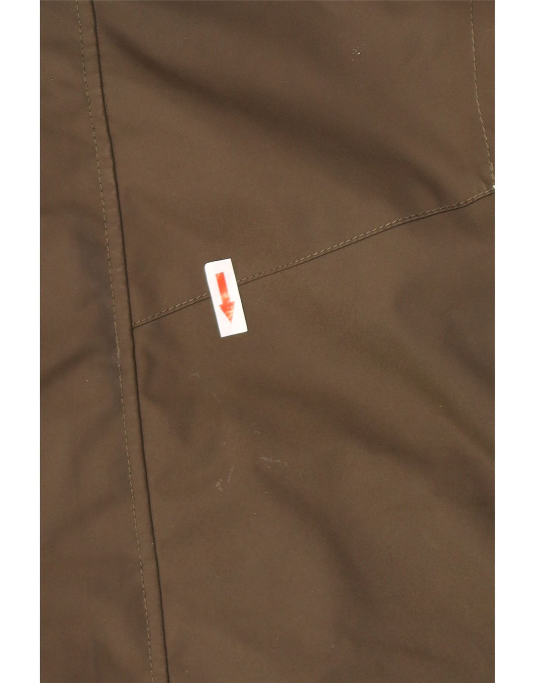 Giacca a vento con cappuccio da donna O'Neill UK 14 grande poliestere kaki