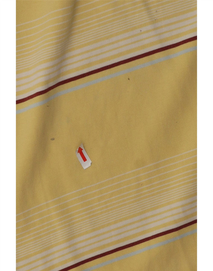 Polo grafica da uomo Levi's piccola a righe gialle