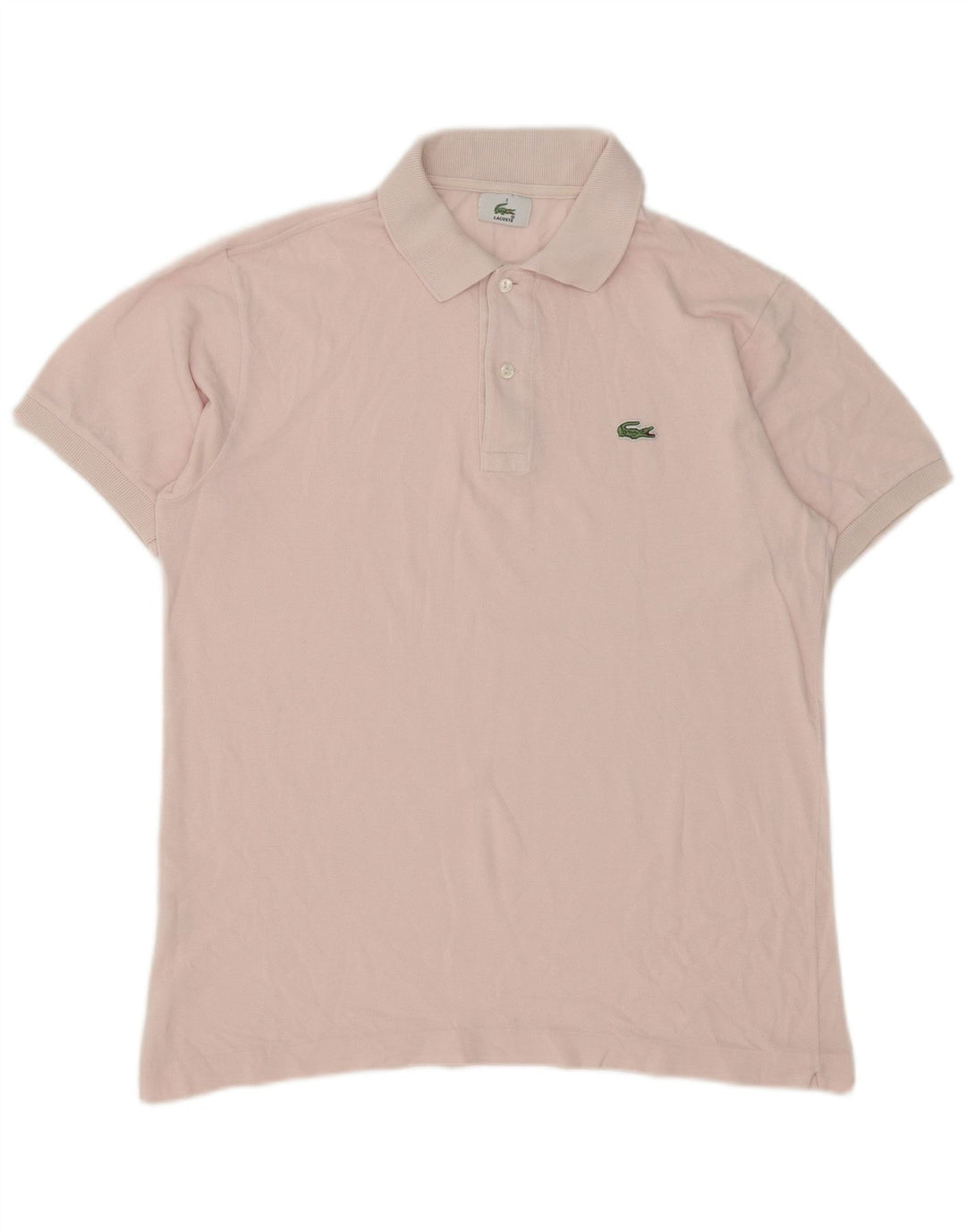 Polo da uomo Lacoste taglia 3 piccola in cotone rosa