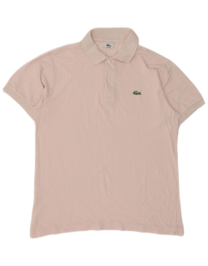 Polo da uomo Lacoste taglia 3 piccola in cotone rosa