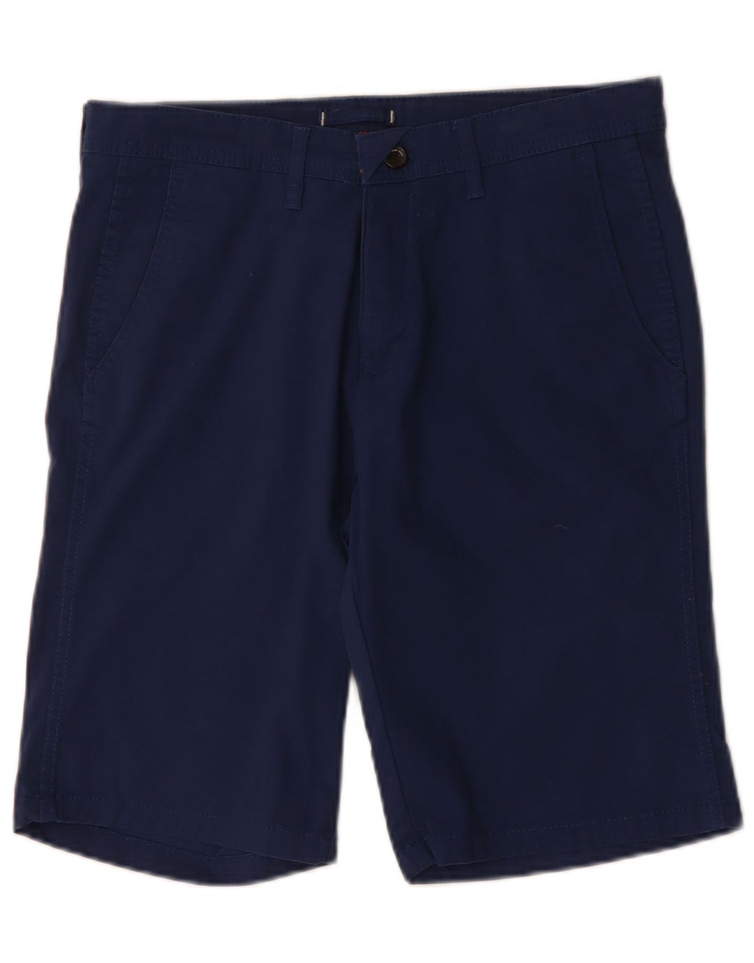 Pantaloncini chino da uomo Zara EU 40 medi W31 cotone blu navy