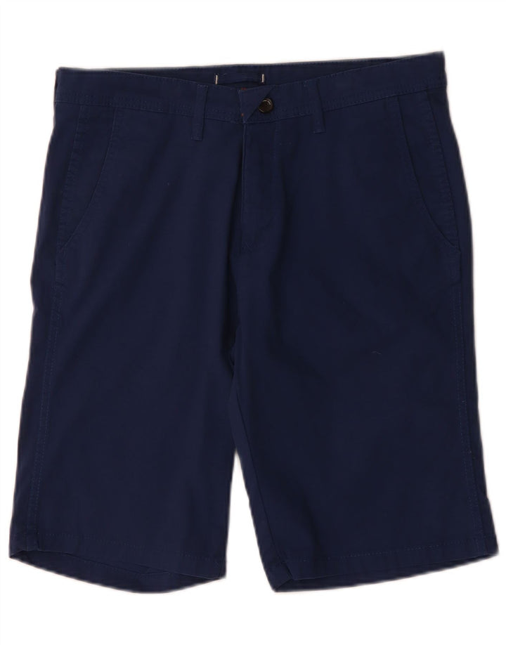 Pantaloncini chino da uomo Zara EU 40 medi W31 cotone blu navy