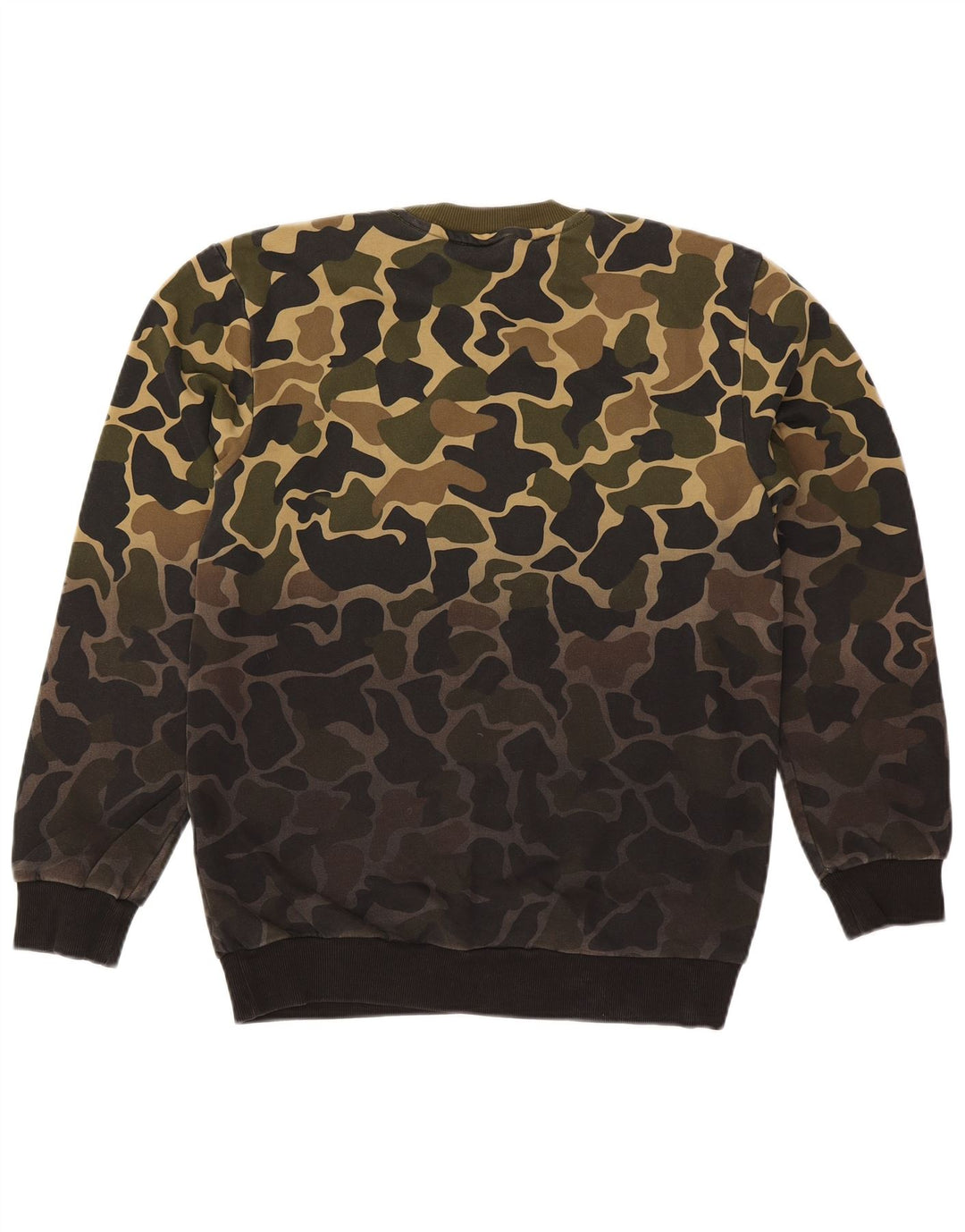 Felpa da uomo Adidas Jumper Small Khaki Camouflage Cotton