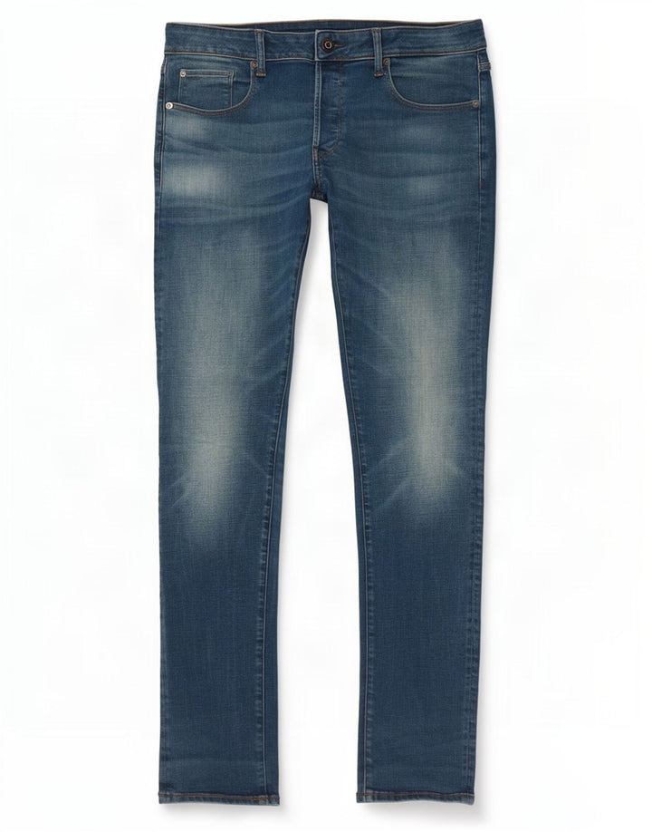 Jeans slim da uomo G-Star 3301 W34 L34 cotone blu