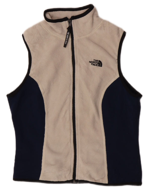 Gilet in pile da donna The North Face UK 12 Medium Off White Colourblock
