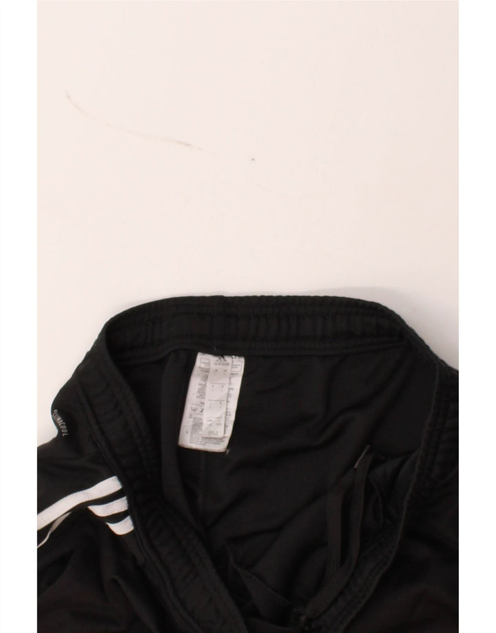 ADIDAS Womens Climacool Tracksuit Trousers UK 14 Large  Black Polyester Vintage Adidas and Second-Hand Adidas from Messina Hembry 