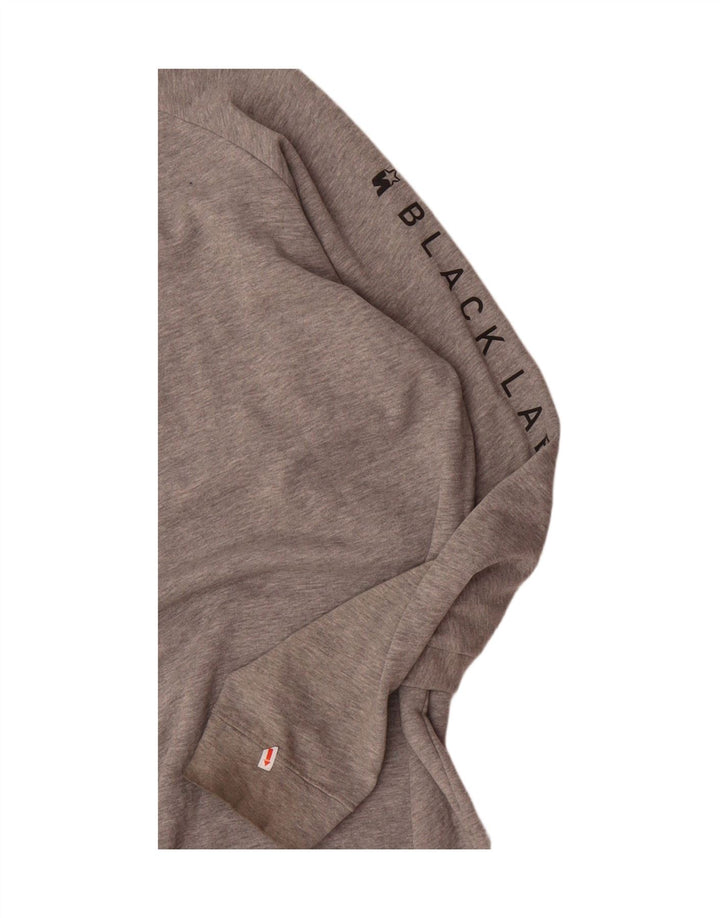 STARTER Mens Graphic Sweatshirt Jumper 2XL Grey Cotton Vintage Starter and Second-Hand Starter from Messina Hembry 