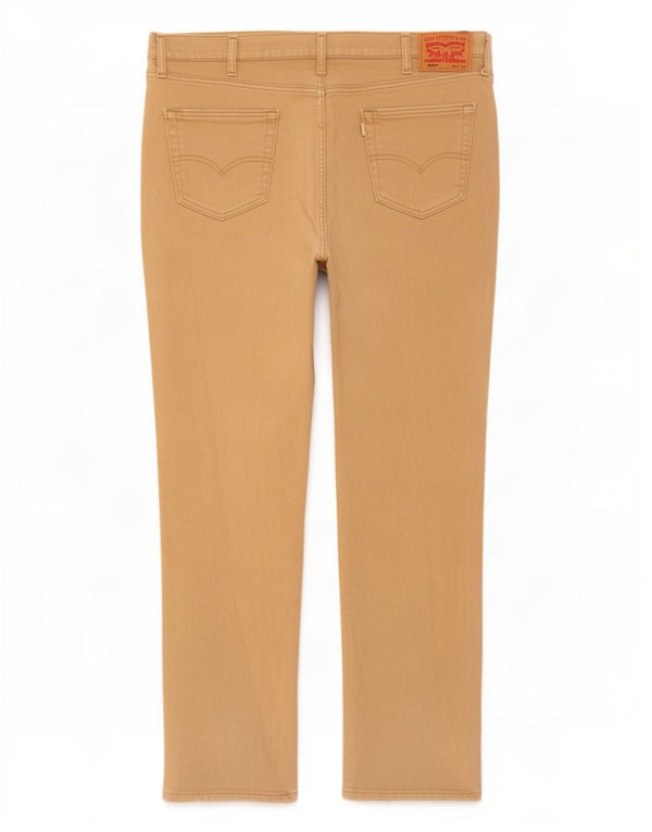 Levi's Uomo 514 Jeans dritti W38 L32 Cotone Beige