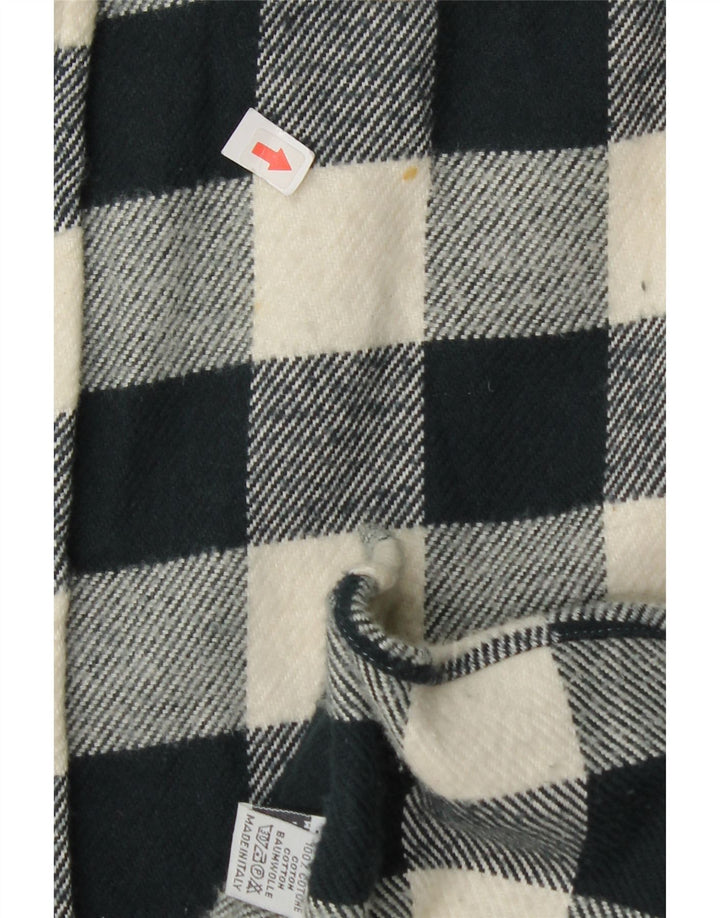 Camicia in flanella da uomo Balmoral taglia 45 18 2XL a quadretti verdi