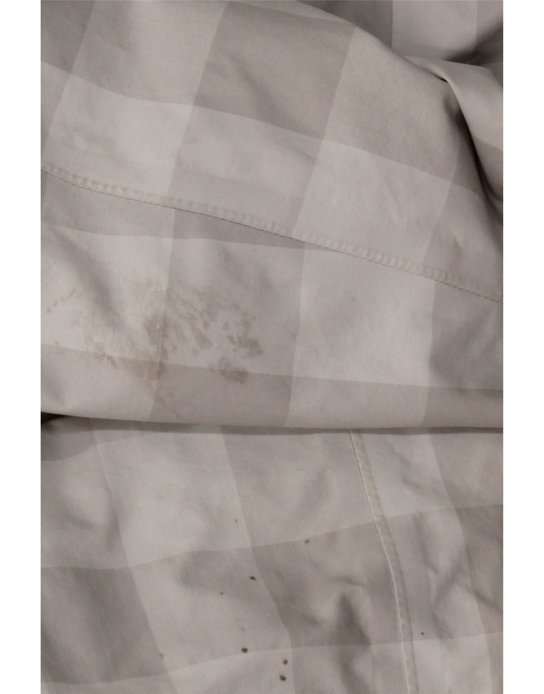 HELLY HANSEN Womens Oversized Hooded Raincoat UK 14 Medium Grey Check