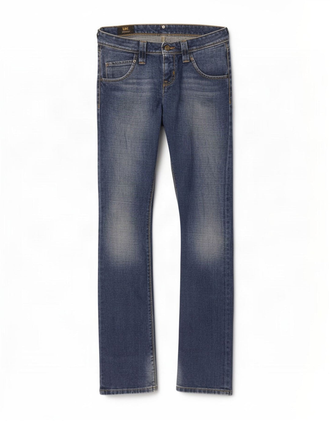 Jeans Lee Maddox Bootcut da donna W28 L35 cotone blu