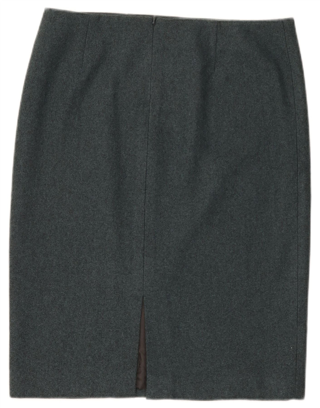 Gonna a tubino da donna Calvin Klein US 8 Medium W32 Lana screziata blu