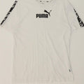 PUMA Mens Graphic T-Shirt Top Small White Cotton Vintage Puma and Second-Hand Puma from Messina Hembry 