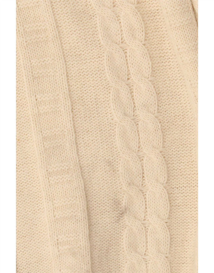 Maglione da uomo con scollo a barca Pierre Cardin grande beige