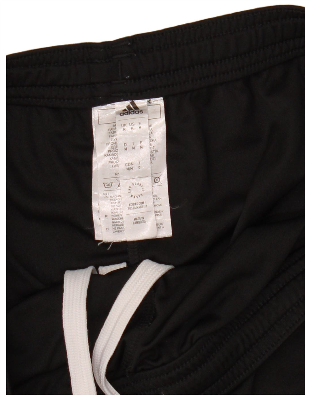 Pantaloncini sportivi Adidas Aeroready da uomo medio poliestere nero