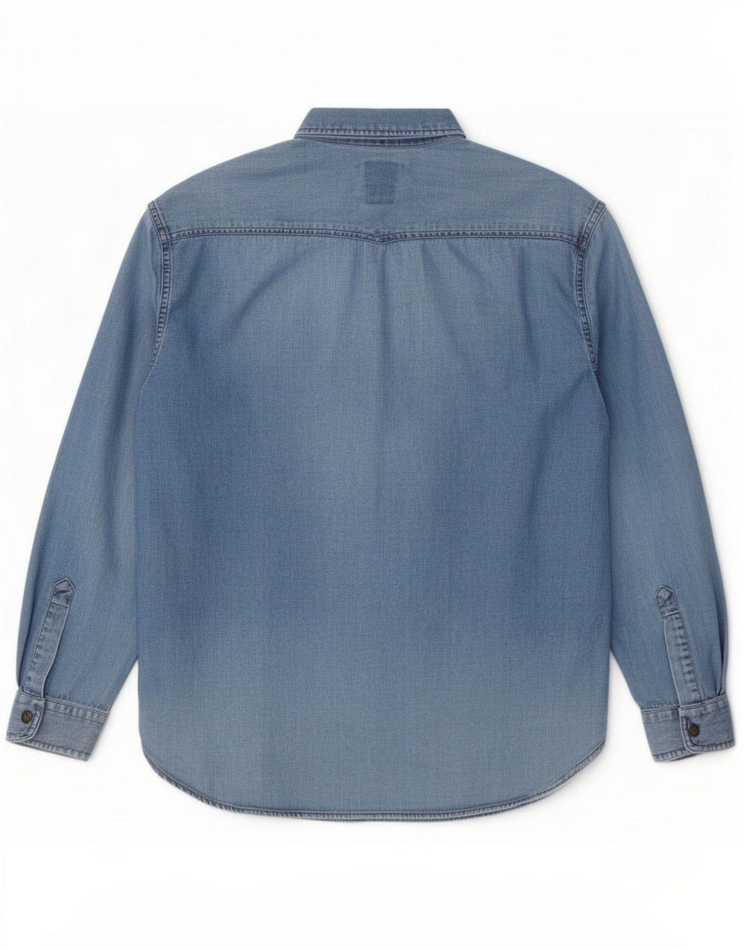 Camicia di jeans da uomo Casucci piccola blu