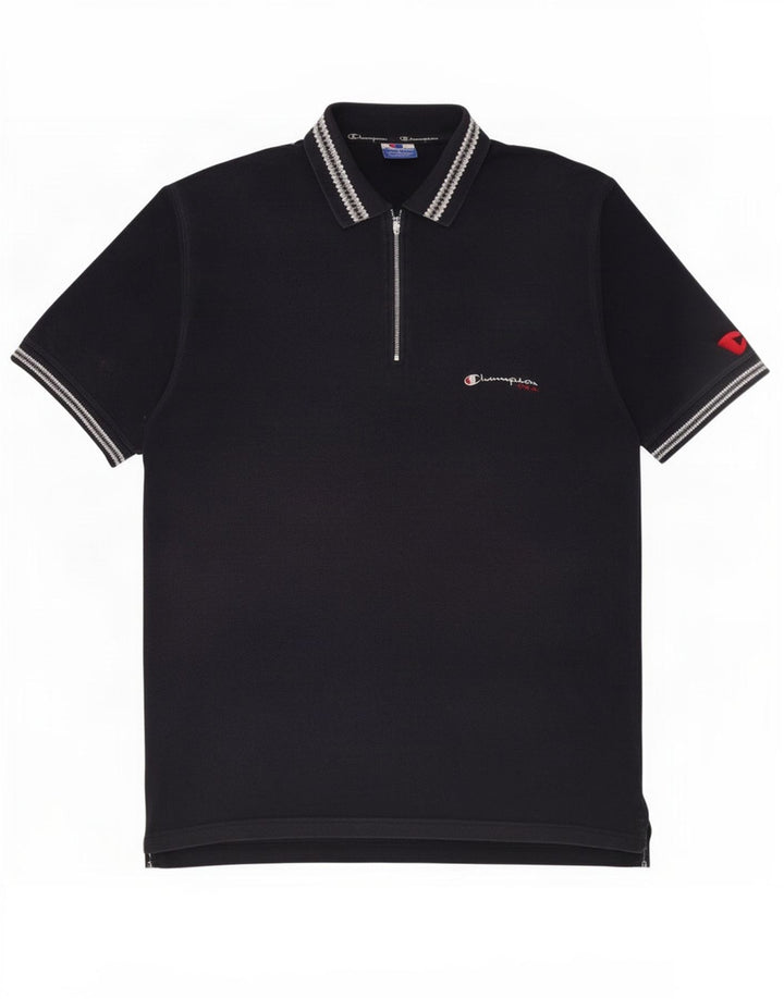 Polo da uomo Champion grande nera