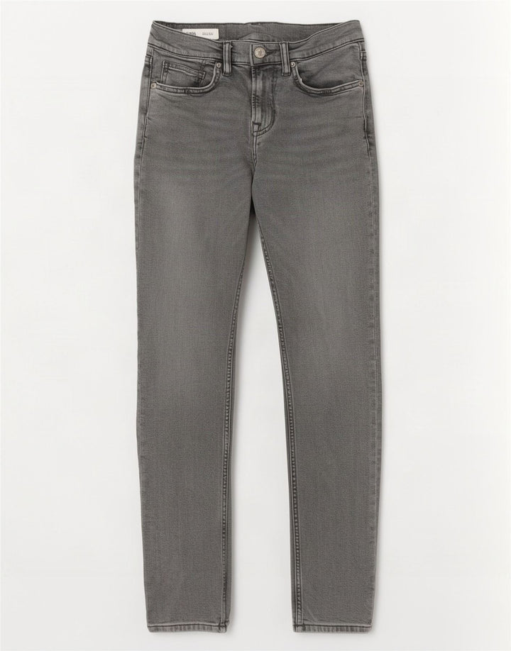 Jeans slim da uomo Zara EU 36 XS W29 L30 Grigio