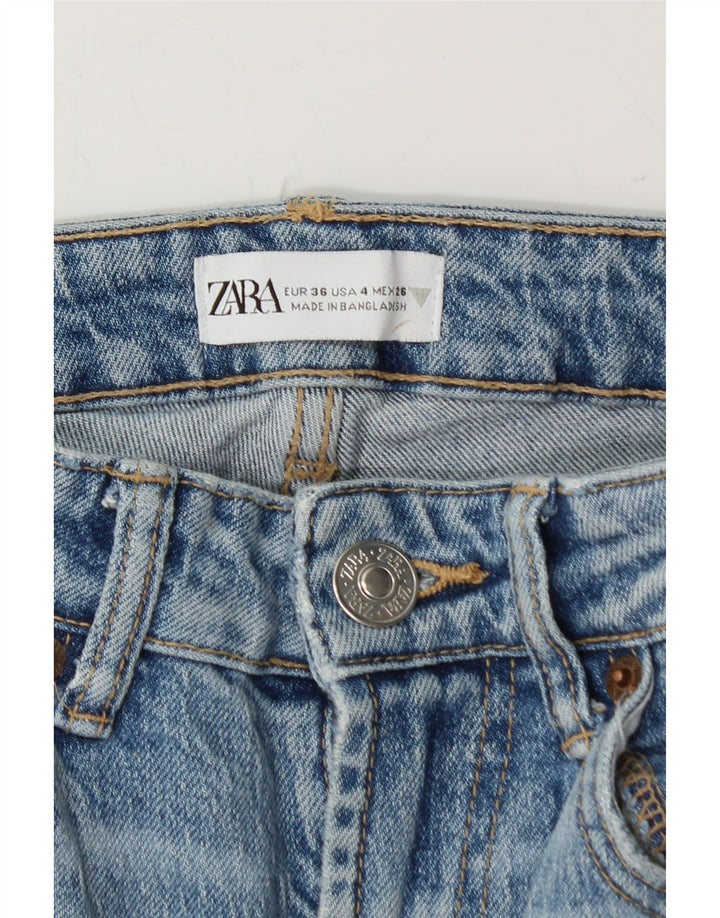 ZARA Womens Straight Jeans EU 36 XS W26 L30 Blue Vintage Zara and Second-Hand Zara from Messina Hembry 