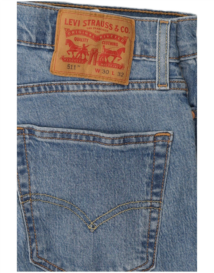 Jeans Levi's Uomo 511 Slim W30 L32 Cotone Blu