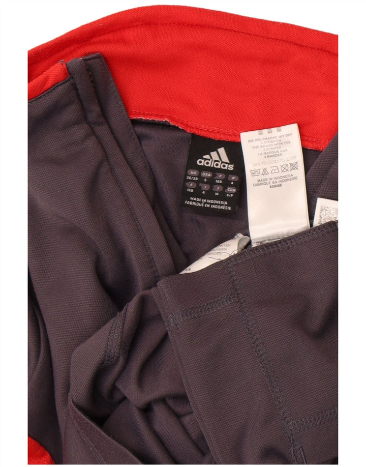 Top della tuta da allenamento Adidas Climacool da uomo UK 36/38 piccolo grigio