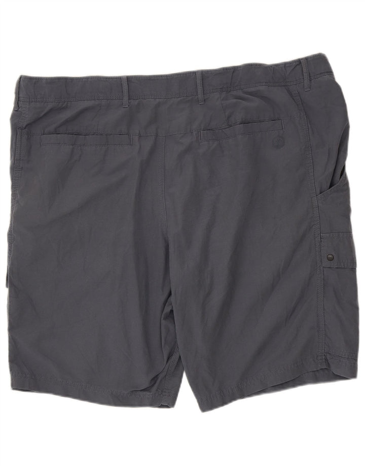 Pantaloncini cargo da uomo Marks & Spencer W44 2XL cotone blu navy
