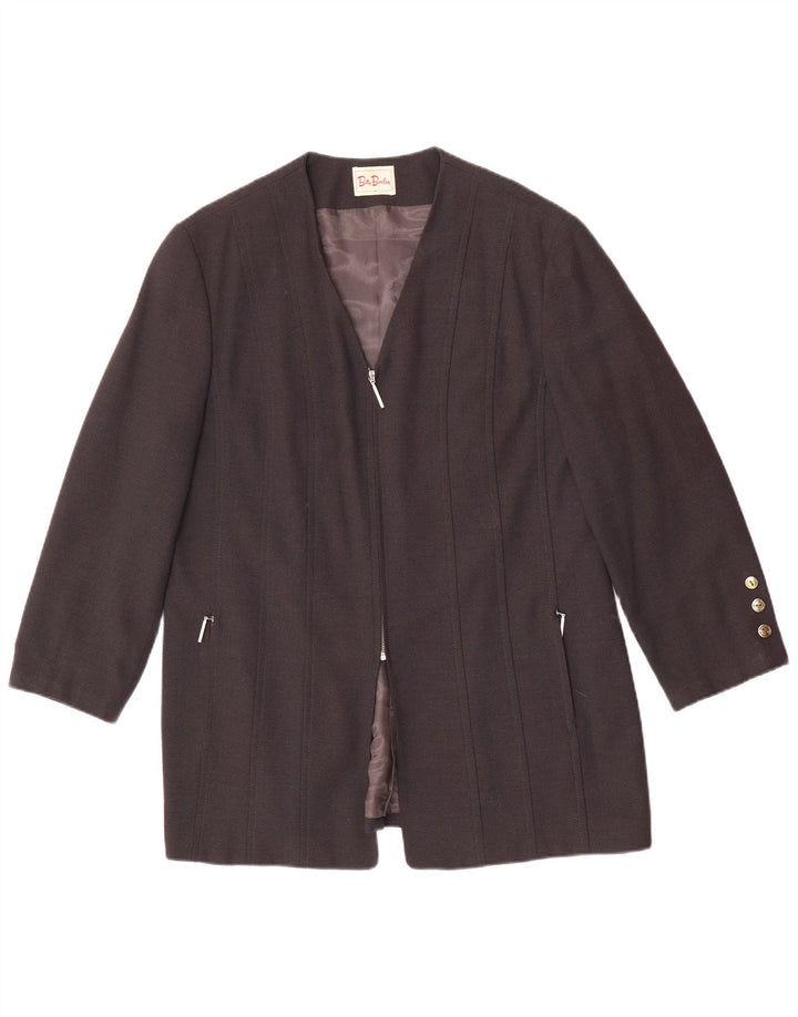 Giacca blazer da donna Betty Barclay UK 18 XL viscosa grigia