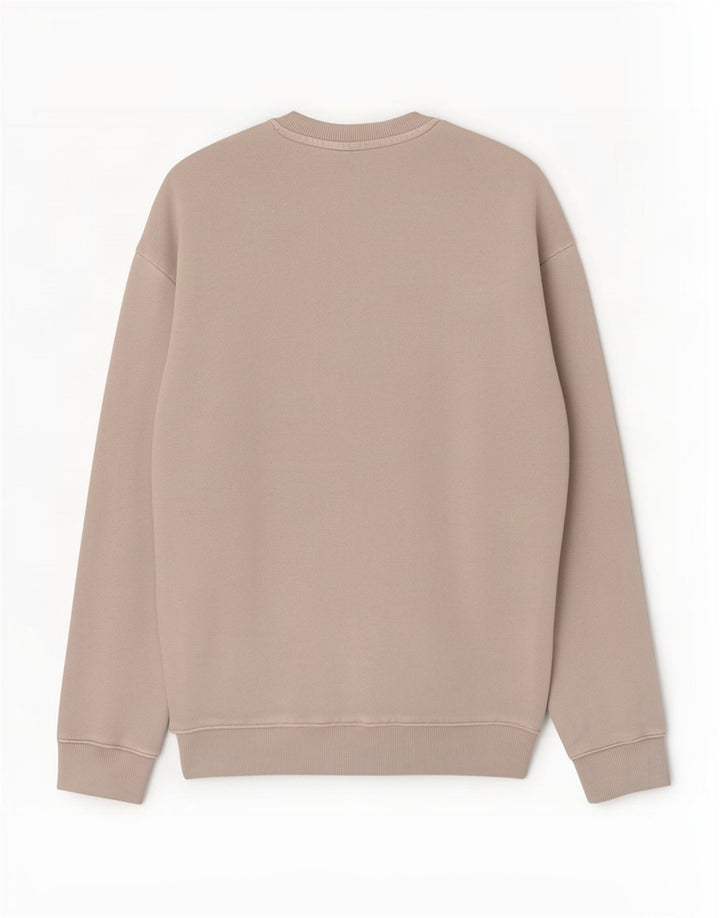 Felpa Reebok da uomo vestibilità ampia, maglione piccolo, cotone grigio