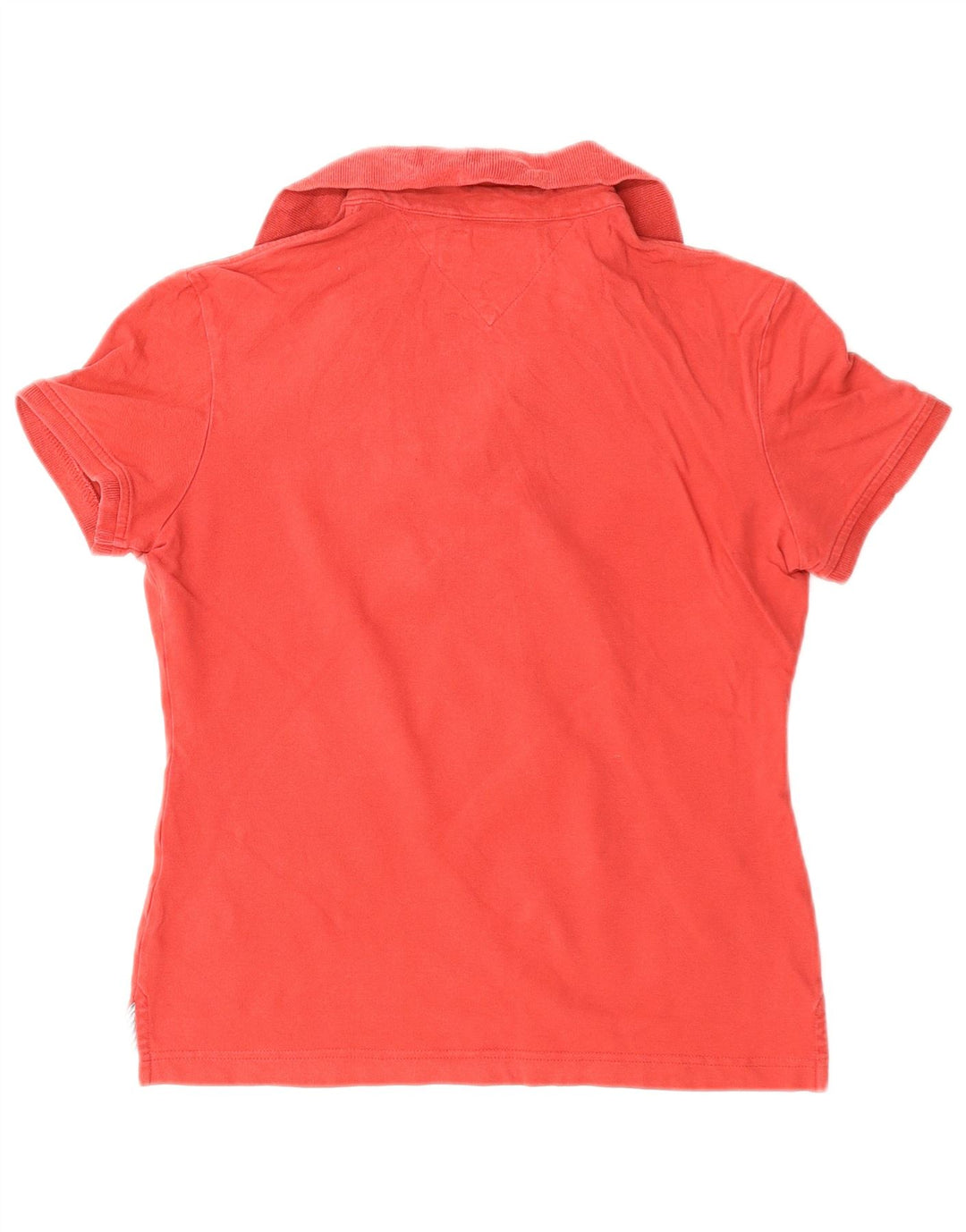 TOMMY HILFIGER Polo da donna UK 10 piccola rossa in cotone