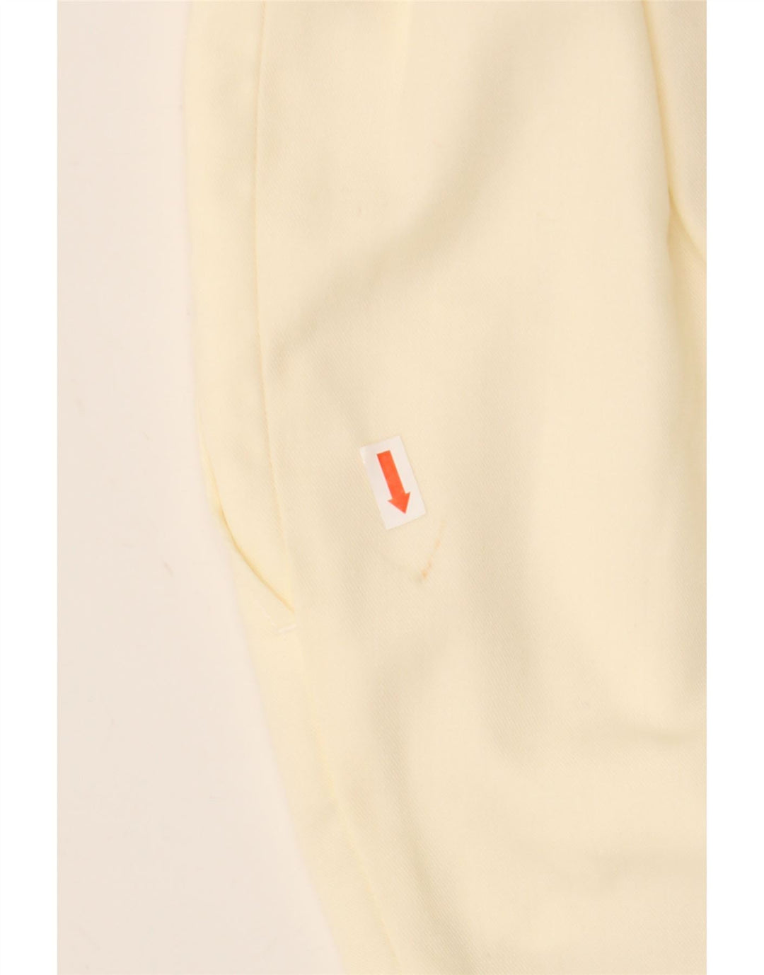 Pantaloncini chino da donna VINTAGE W26 piccoli bianco sporco
