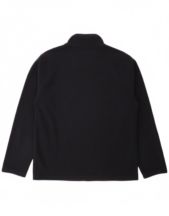 Giacca in pile da uomo Napapijri UK 42 XL poliestere blu navy
