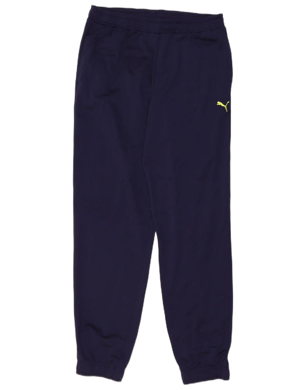 Pantaloni da tuta da uomo PUMA Joggers Large in poliestere blu navy