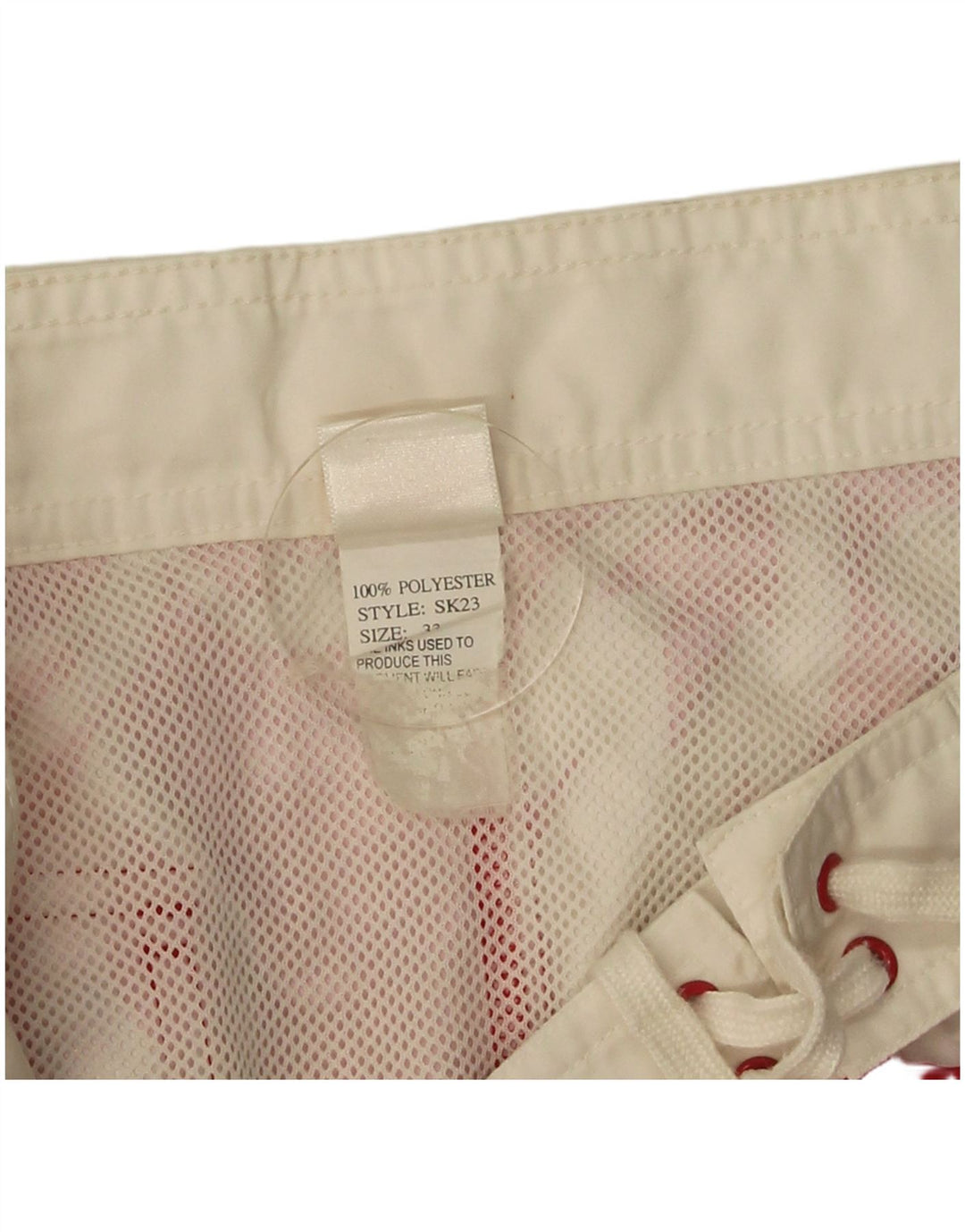 Pantaloncini da bagno da uomo Sundek Poliestere floreale rosso medio