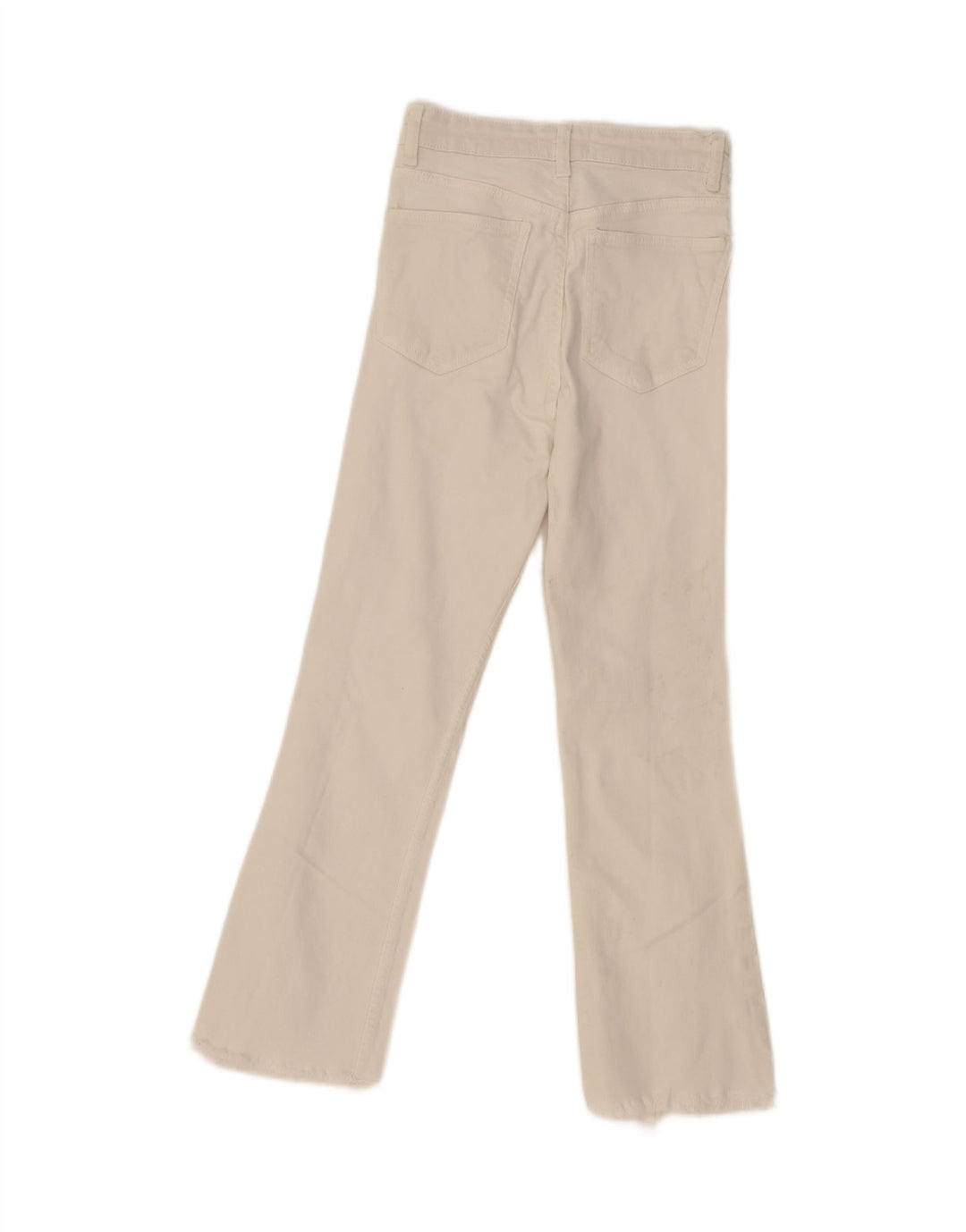 ZARA Womens Straight Jeans EU 36 XS W26 L26 White Vintage Zara and Second-Hand Zara from Messina Hembry 