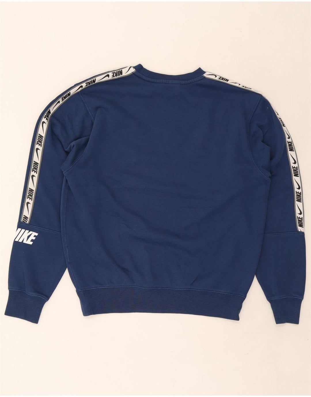 Felpa Nike da uomo con vestibilità ampia e grafica standard, piccola, blu navy