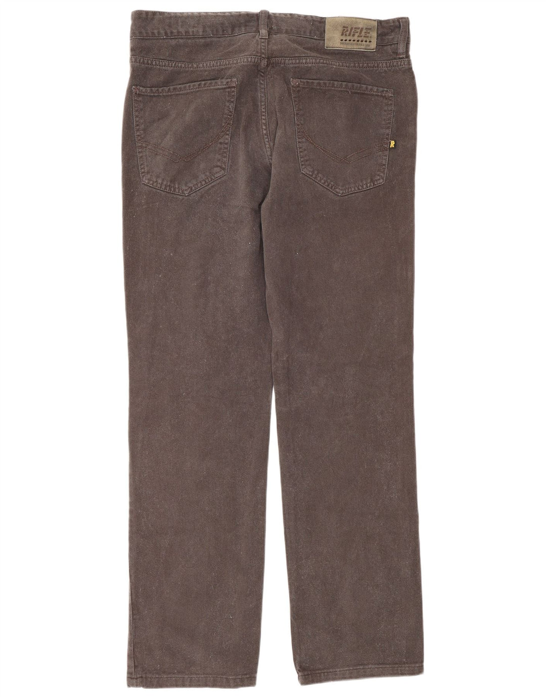 Jeans dritti da uomo Rifle W33 L30 in cotone grigio