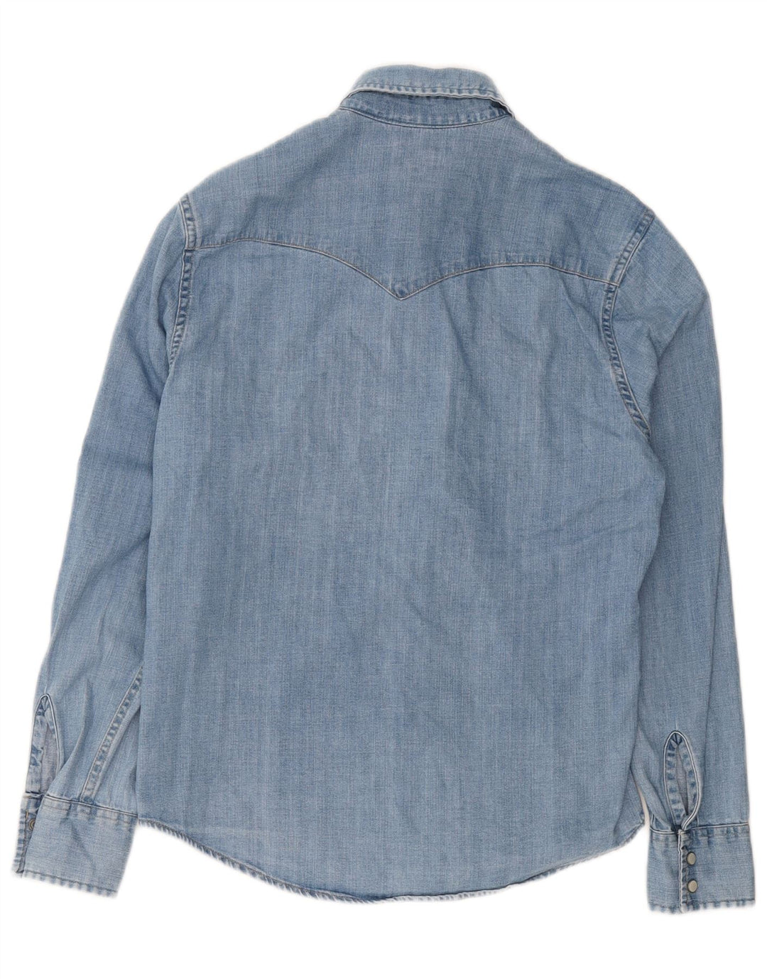 Camicia di jeans da uomo Levi's Small Cowboy in cotone blu