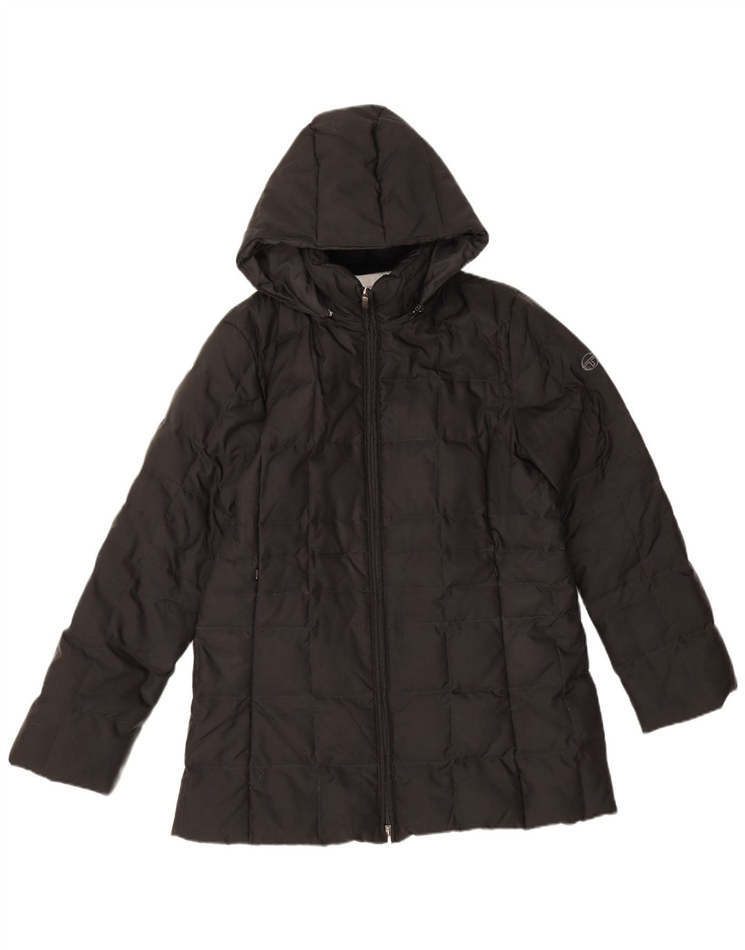Giacca imbottita con cappuccio da donna Sergio Tacchini IT 46 Large Nera