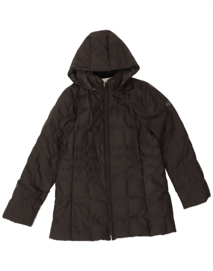 Giacca imbottita con cappuccio da donna Sergio Tacchini IT 46 Large Nera