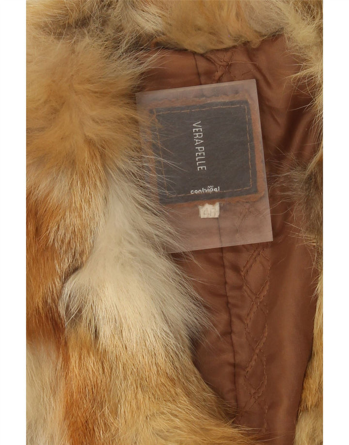 Giacca Donna Scamosciata Conbipel IT 48 XL Pelle Beige