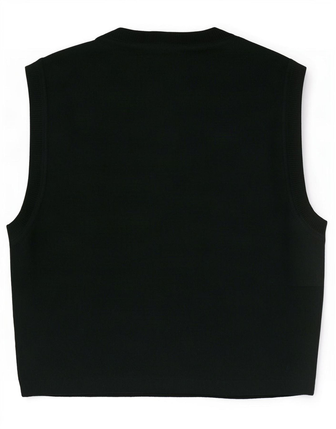Canotta corta da donna Zara UK 14 grande nera