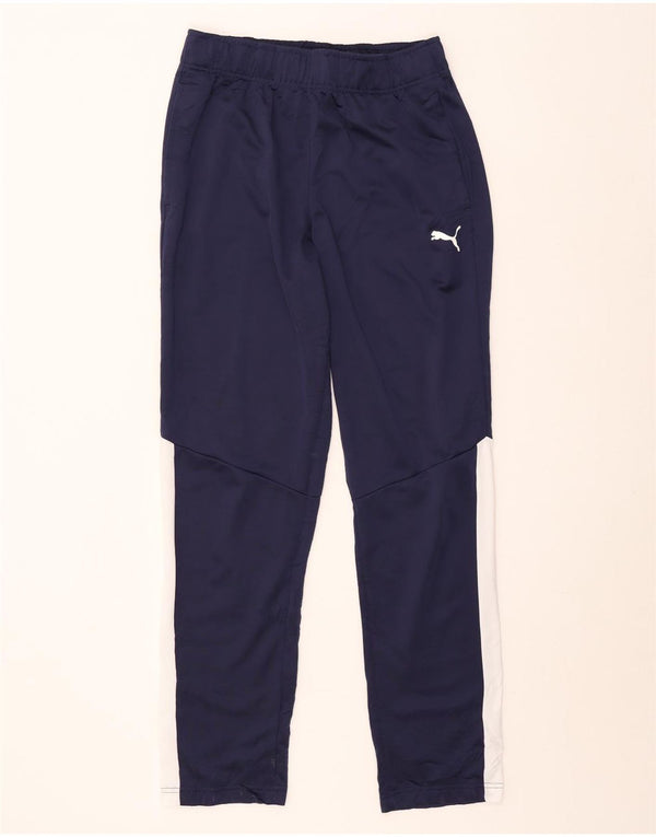Pantaloni da tuta da uomo Puma Large Blu Navy Colorblock