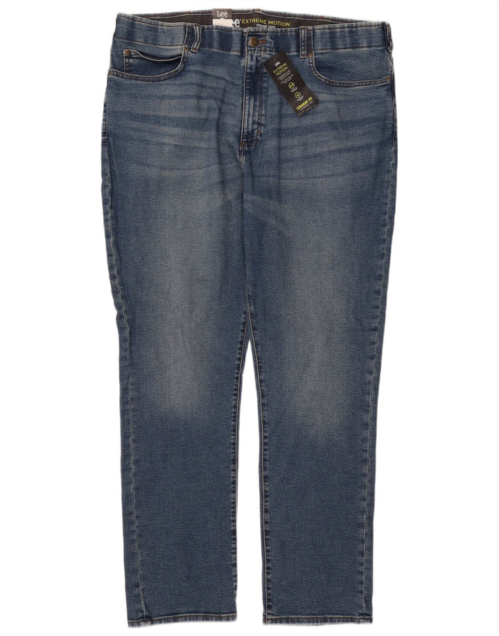 Jeans Lee affusolati dritti da uomo W44 L34 cotone blu