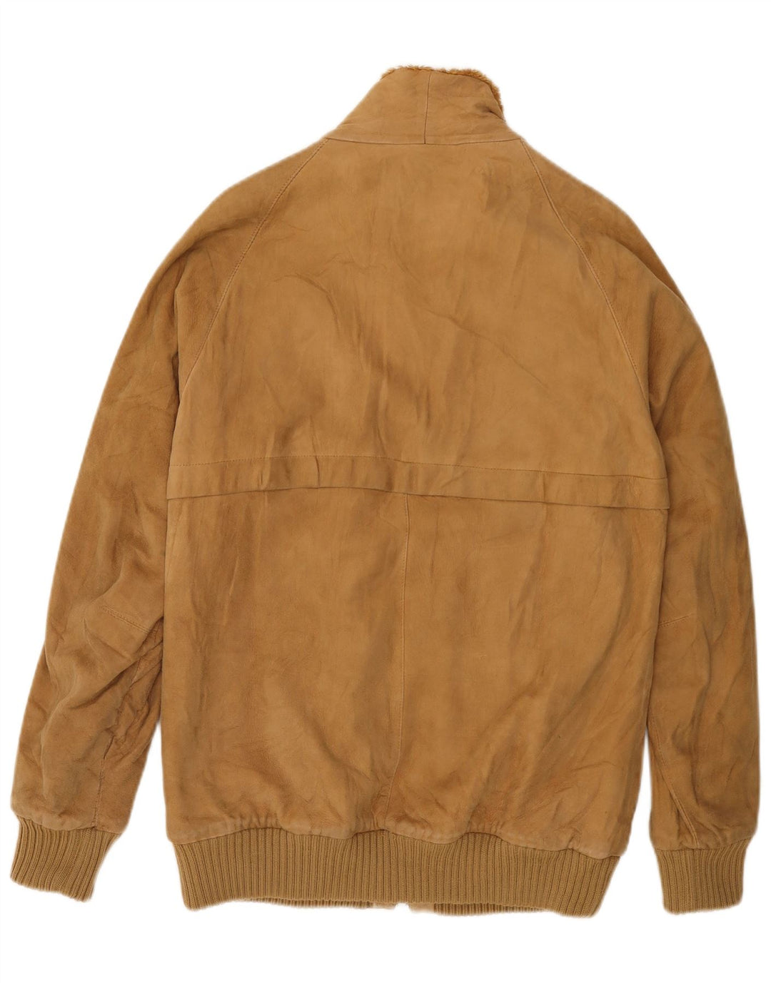 Giacca in shearling da uomo VINTAGE UK 38 Marrone medio