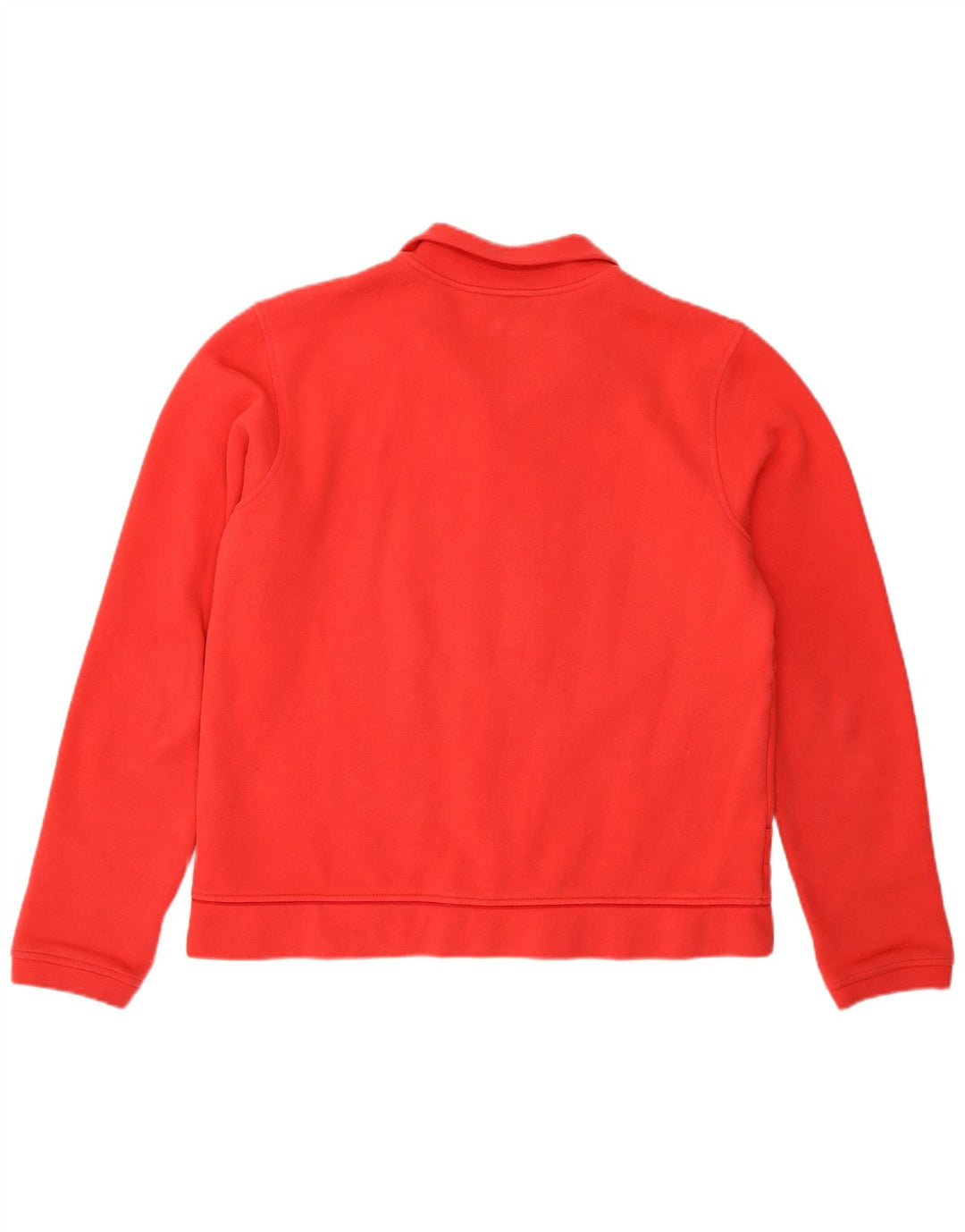 Giacca da ginnastica da donna Adidas UK 16 grande rossa in cotone